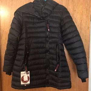 Canada Weathergear Black Long Puffer Coat